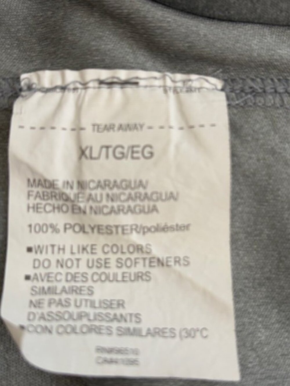 Under Armour Gray HeatGear Loose Fit Short Sleve Athletic T-Shirt Men's XL - Picture 7 of 7